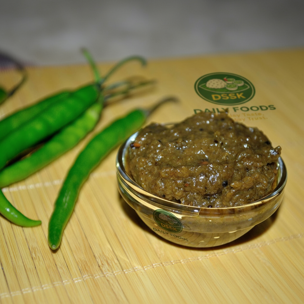 Green Chilly Thokku